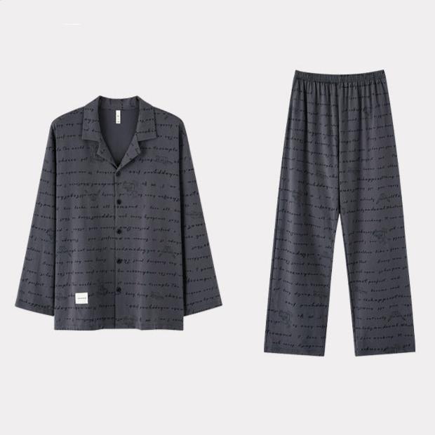 4-Piece Matching Comfortable Couples Pajamas Set