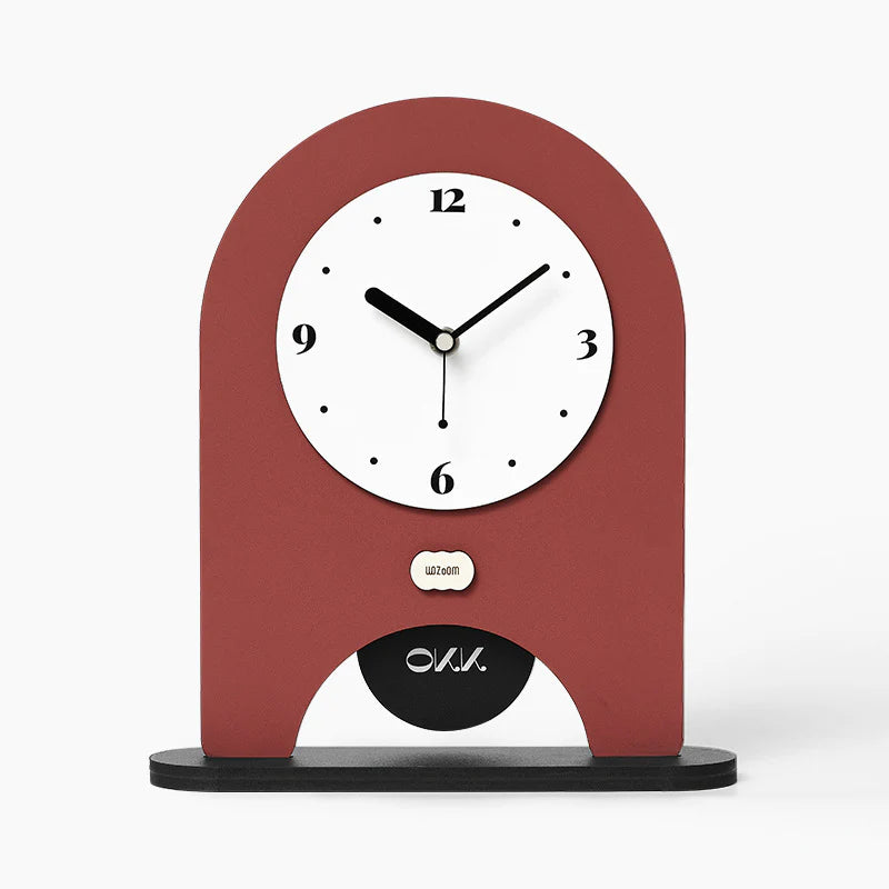 Kids Squid Silent Wall Clock – Pendulum or Table (Non-Ticking)