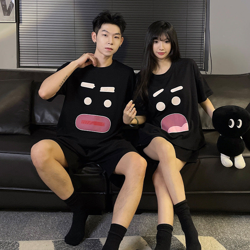 Funny Couple Pajamas: Hilarious Matching Cartoon PJs for Summer
