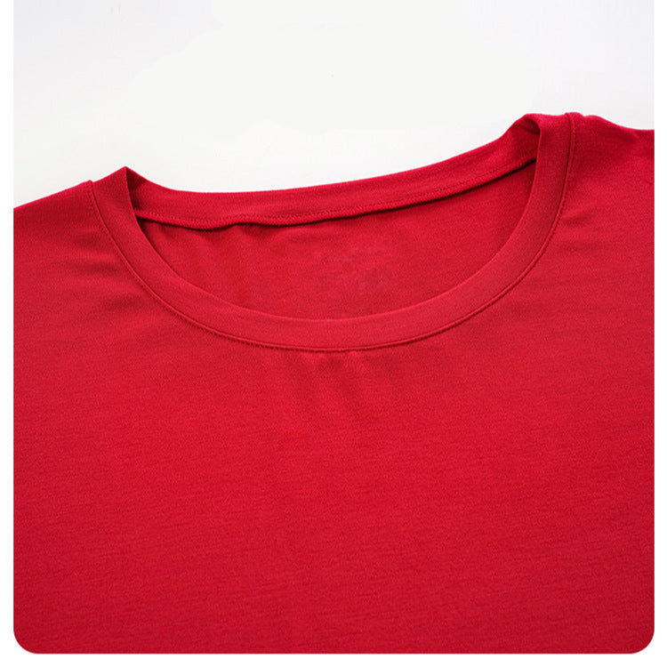 Gullei ™ Red Long Sleeve Pajamas Set 100% Organic Cotton