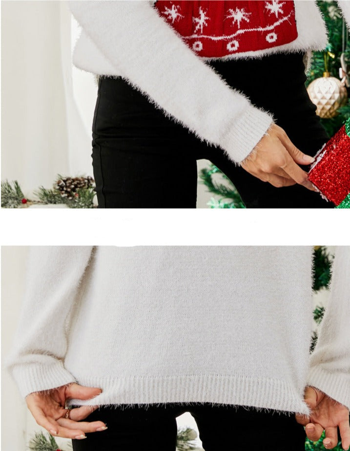 Womens Xmas Sweatshirt Ladies Ugly Christmas Sweater