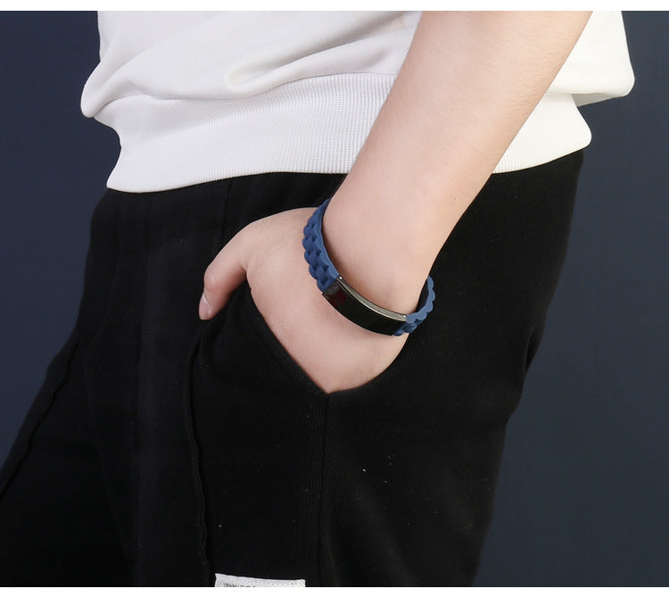 Engravable Sports Waterproof Bracelet for Men