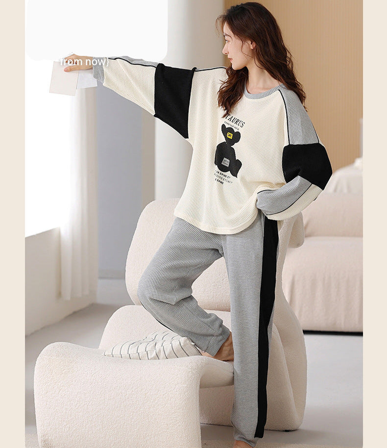 Gullei™ Taurus Pullover Casual Pajamas Set Pure Cotton