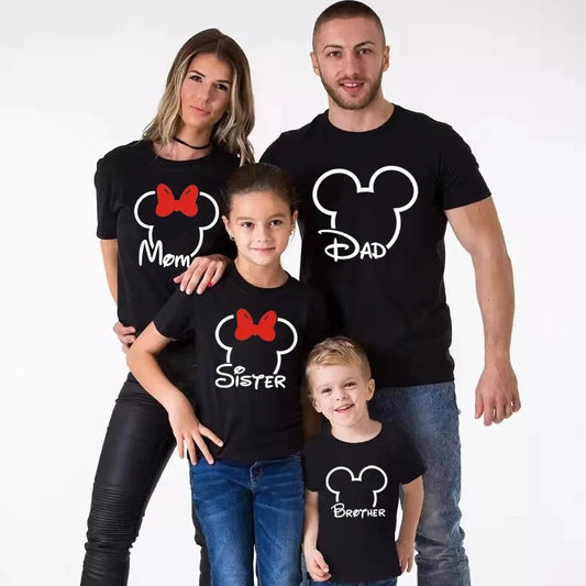 Holiday Family Matching Tshirts Set of 4