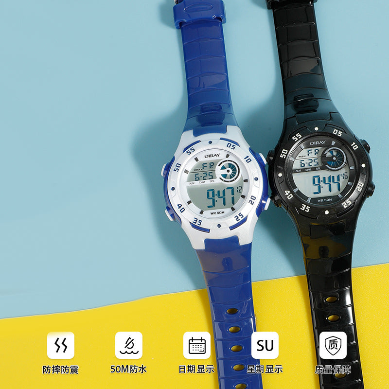 Matching Waterproof Couple Sports Watch Set