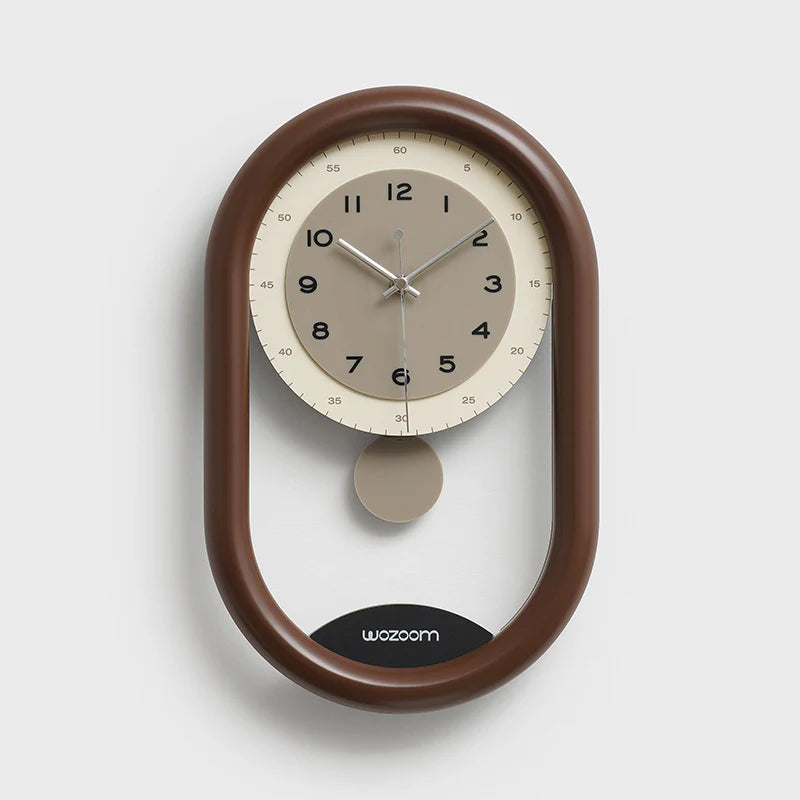 Gullei™ Creative Artistic Pendulum Silent Wall Clock