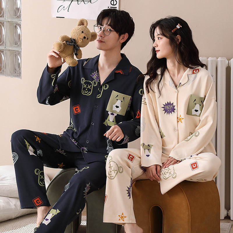 Matching Couples Sleepwear Set 100% Cotton