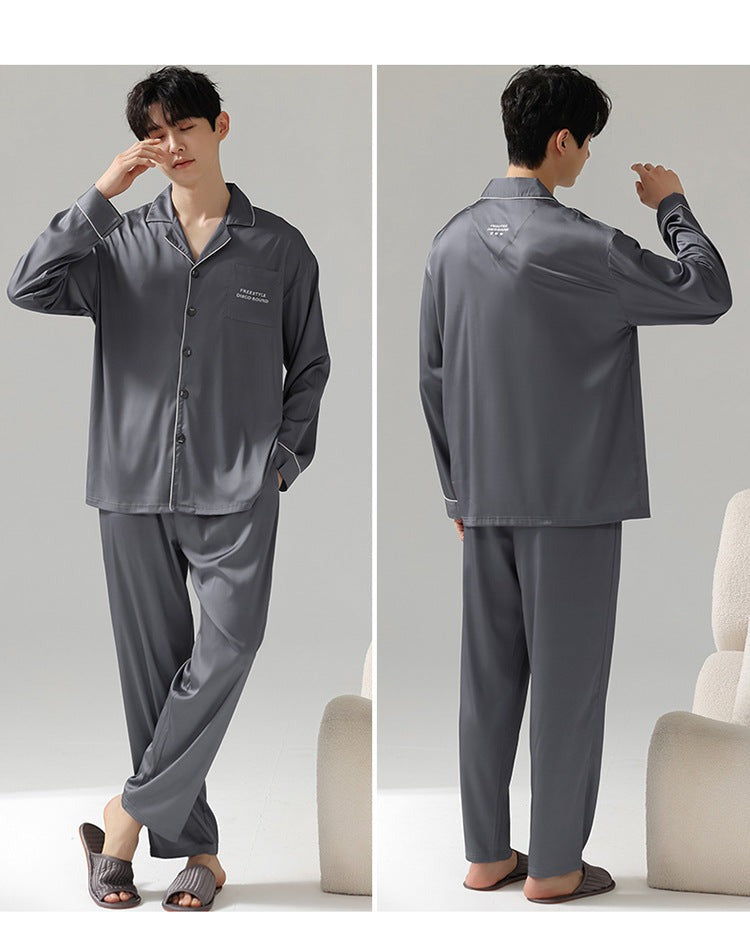 Matching Family Silk Pajamas Set for Two
