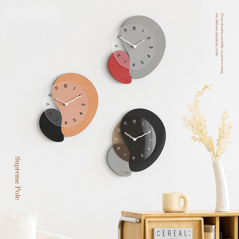 Nordic Decorative Silent Wall Clock 37cm