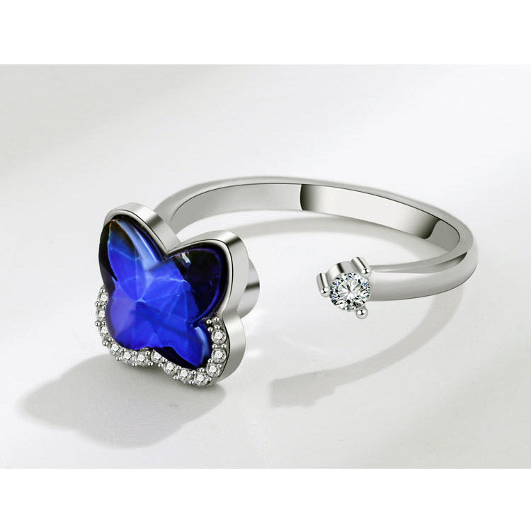 Butterfly Spinner Fidget Ring for Her