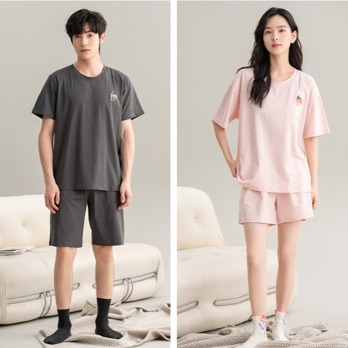 Matching Sleepwear Summer PJ for Couples
