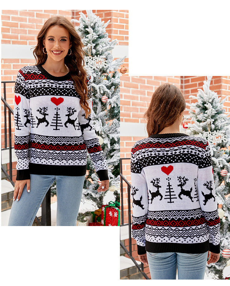 Womens Holiday Sweatshirt Ugly Sweater Xmas
