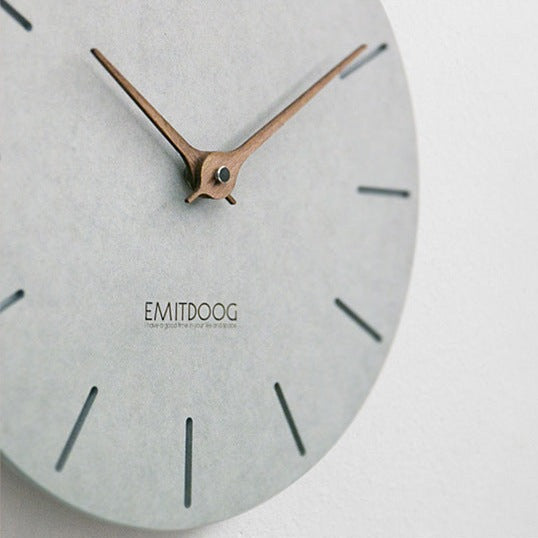 Minimalist Deco Silent Wall Clock 30cm
