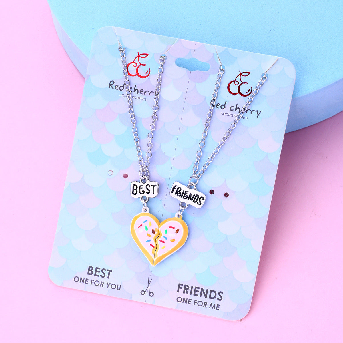 Connecting Hearts Necklaces Set for Best Friends