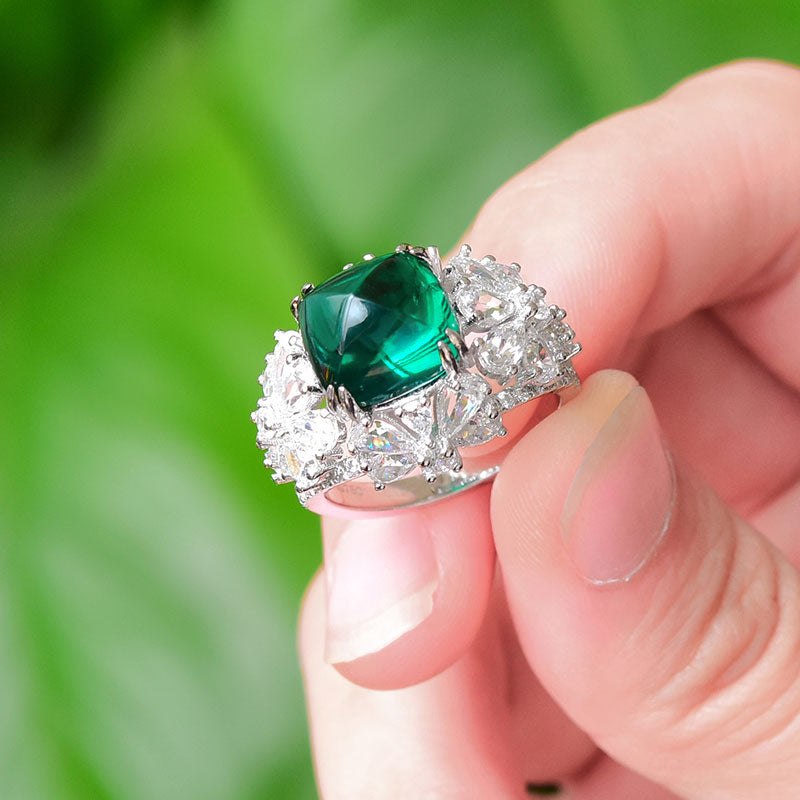 Gemstone Personalized Promise Ring for Her