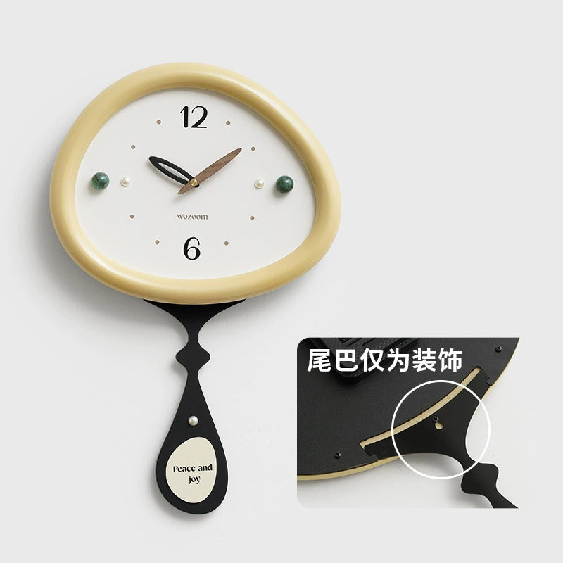 Gullei Artistic Silent Wall Clock - Eco-Friendly, Modern Design