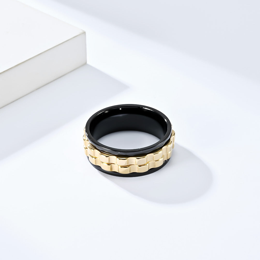 Custom Name Fidget Spinner Ring