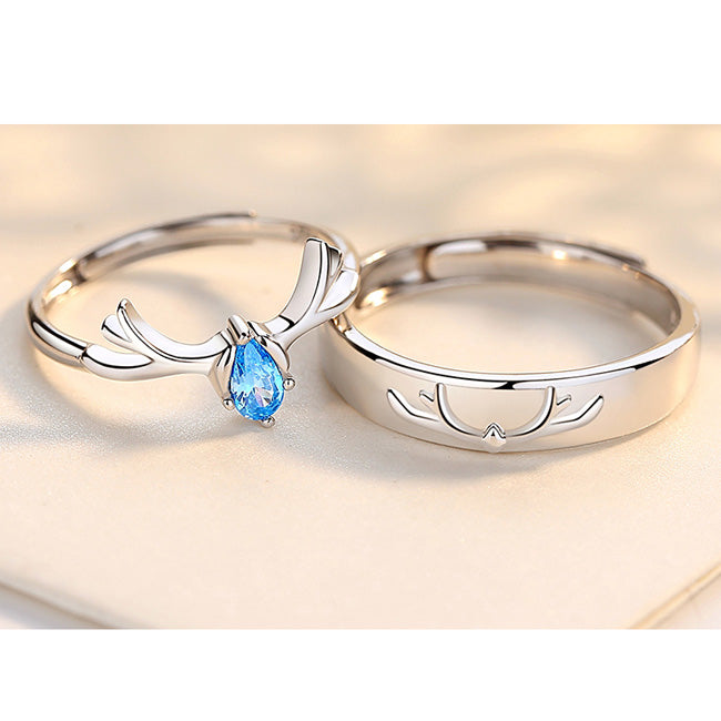 Matching Marriage Rings for Men and Women (Adjustable Size)