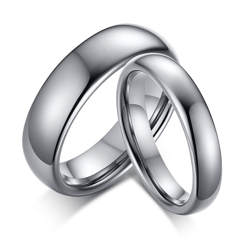 Personalized Tungsten Carbide Wedding Bands for Couples