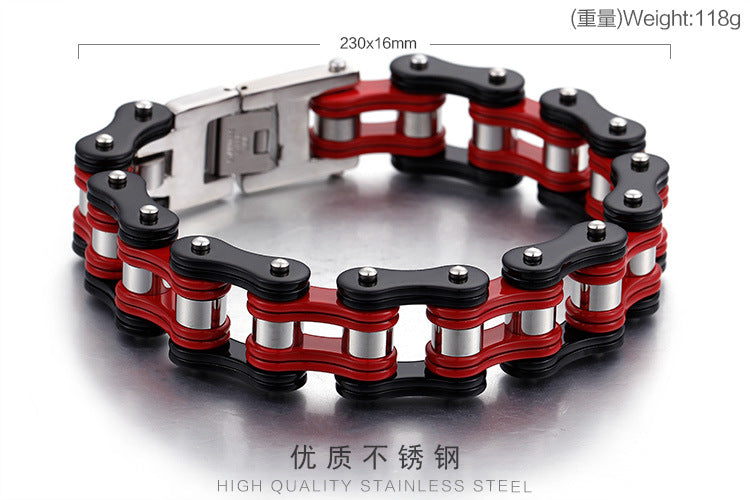 Custom Hiphop Fashion Mens Bracelet 22cm