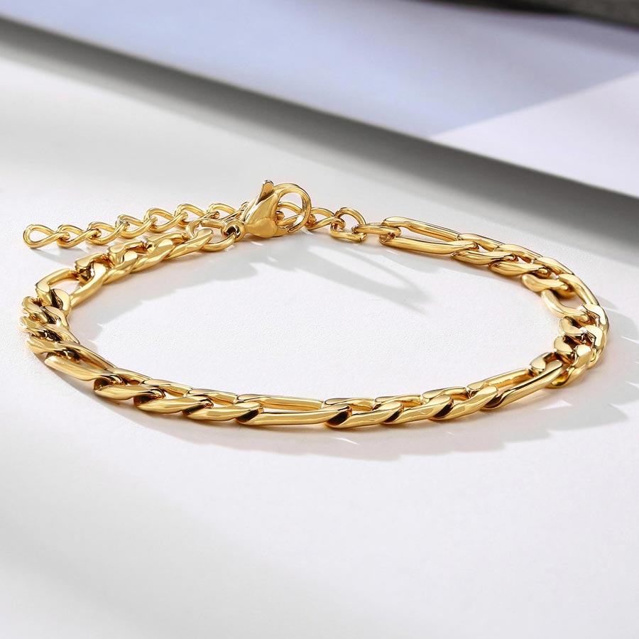 Matching Chain Bff Bracelets Set for 2
