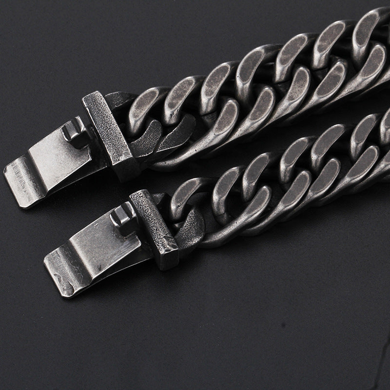 Mens Personalized Vintage Bracelet 22cm