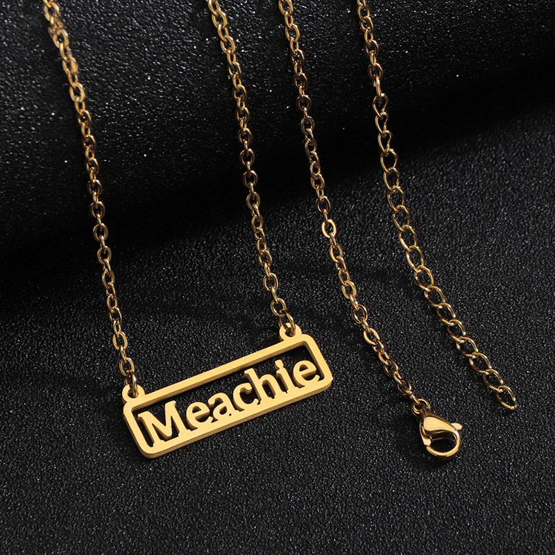Personal Name Pendant Necklace