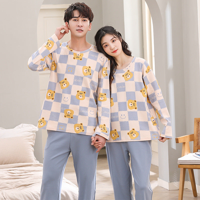 Matching Pajamas for Cute Couples Sleepwear Set
