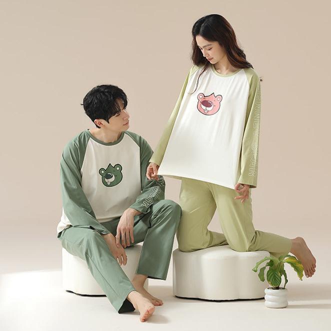 Cozy Panda Matching Pajamas Set for Couples