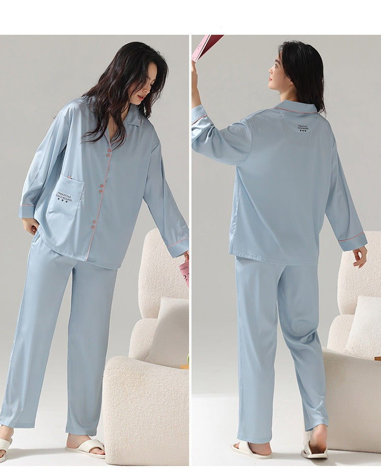 Matching Family Silk Pajamas Set for Two
