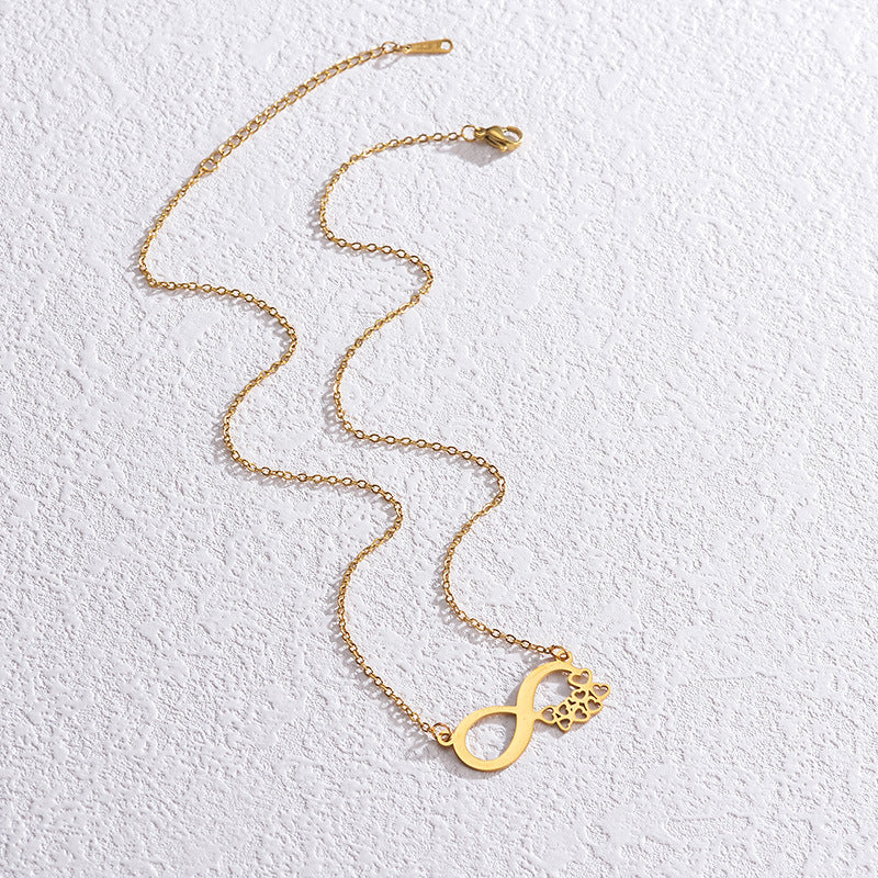 Infinity Personal Name Necklace