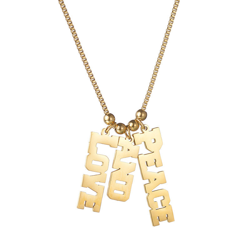 Custom Multiple Names Necklace