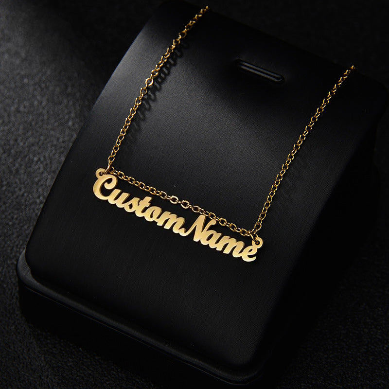Gullei™ Personalized Hanging Name Necklace