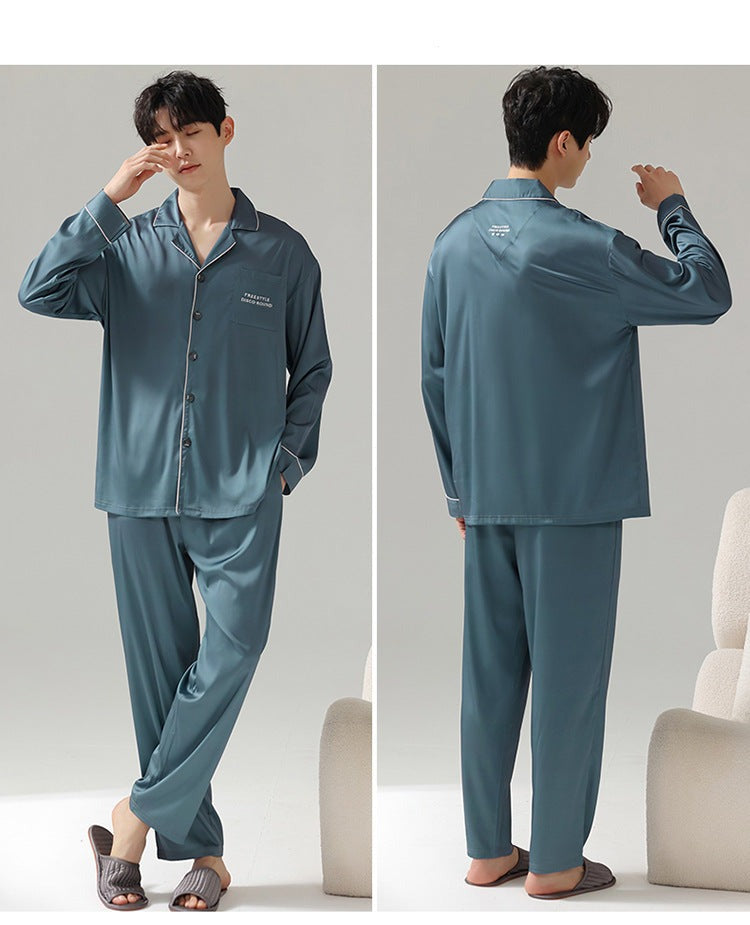 Matching Family Silk Pajamas Set for Two