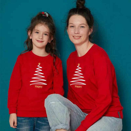 Mother Daughter Matching Christmas Sweatshirts