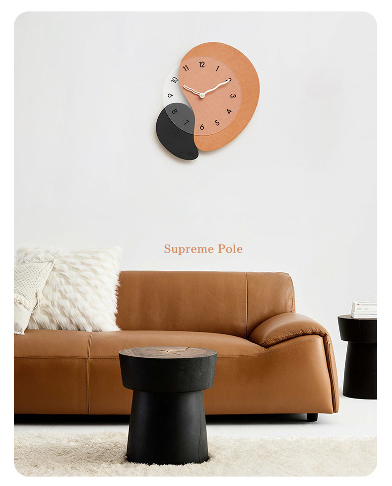 Nordic Decorative Silent Wall Clock 37cm