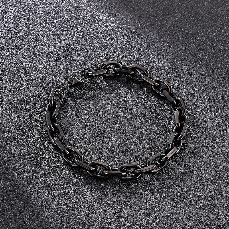 Mens Chunky Link Chain Bracelet 20cm