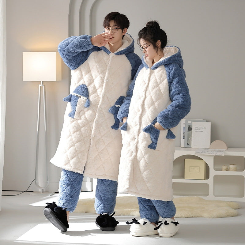 Winter Long Loungewear Set Matching PJs 100% Flannel