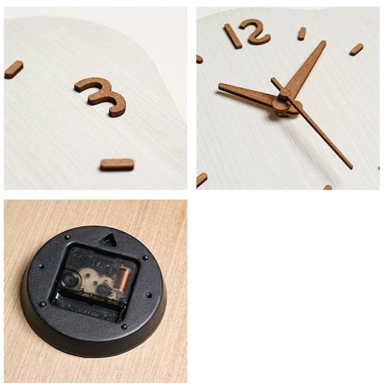 Irregular Shaped Beautiful Analog Clock
