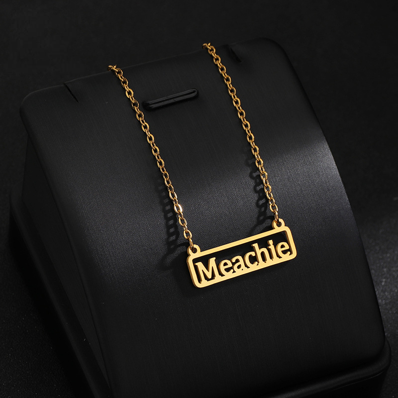 Personal Name Pendant Necklace