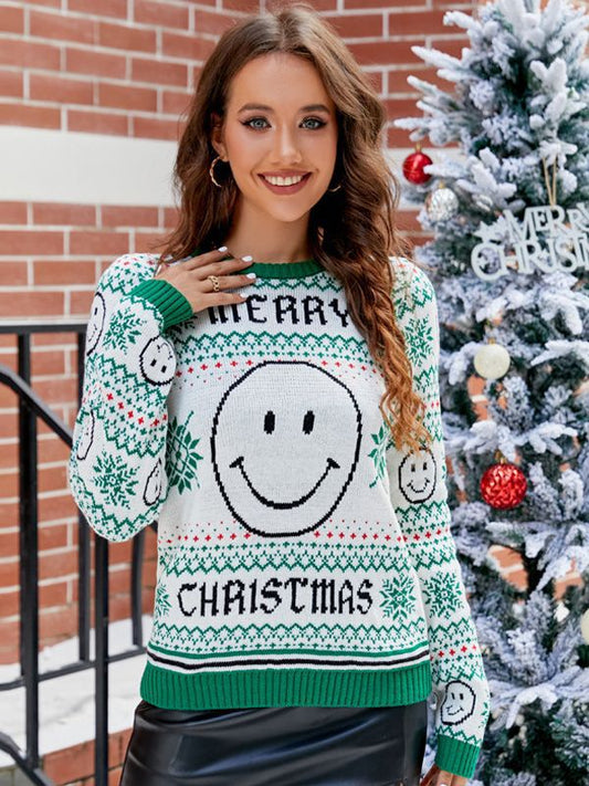 Ladies Ugly Christmas Sweater Xmas Sweatshirt