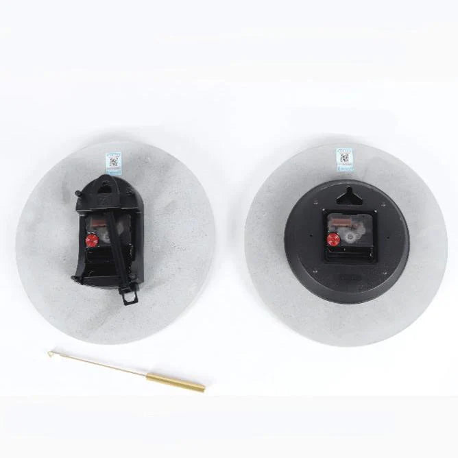 Concrete Nordic Pendulum Silent Wall Clock (10")