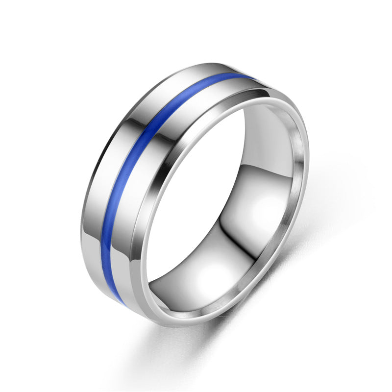 Engraved Stainless Steel Matching Bands for Couples