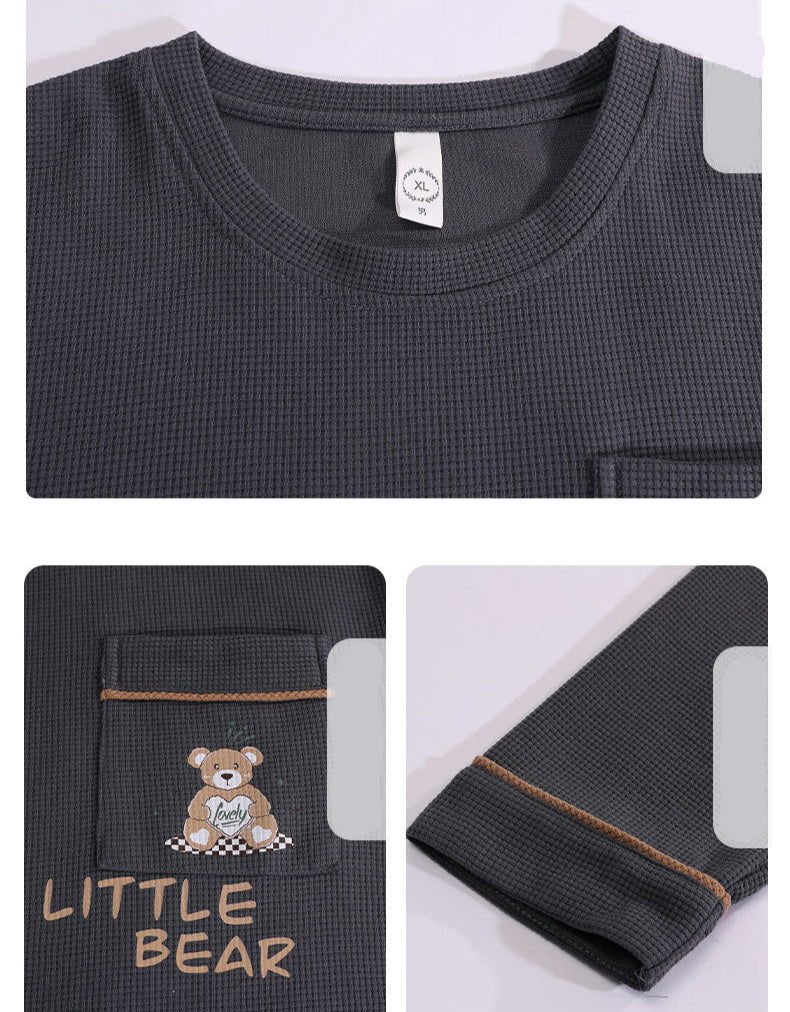 Little Bear Love: Fashion Loungewear Couple Pajamas