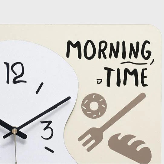 Gullei™ Modern Kitchen Silent Wall Deco Clock