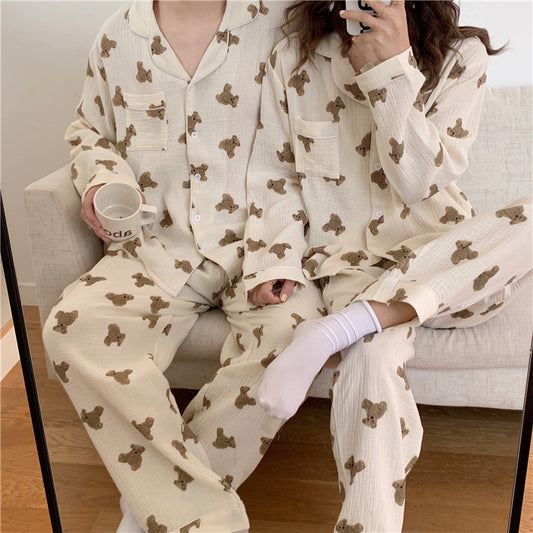Matching Bear Nightdress for Couples (Free Size Pjs)