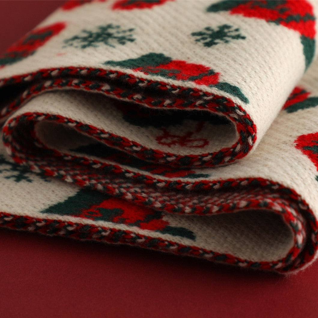 Womens Christmas Scarf