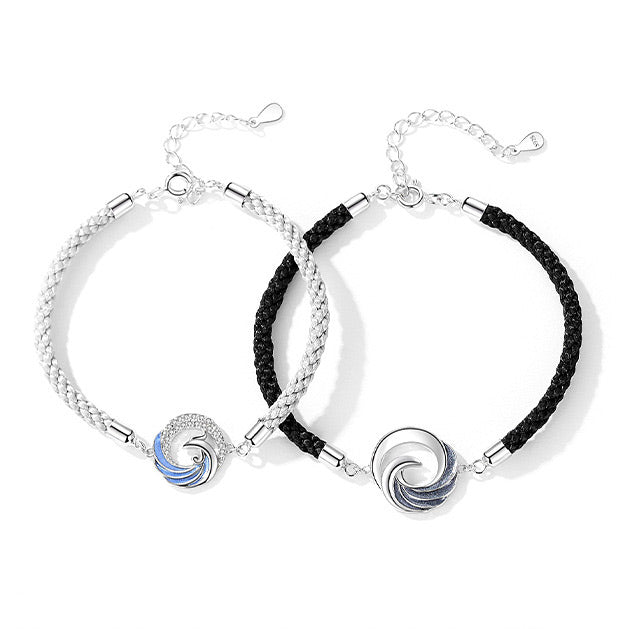 Dragon Phoenix Couple Bracelets Set for 2