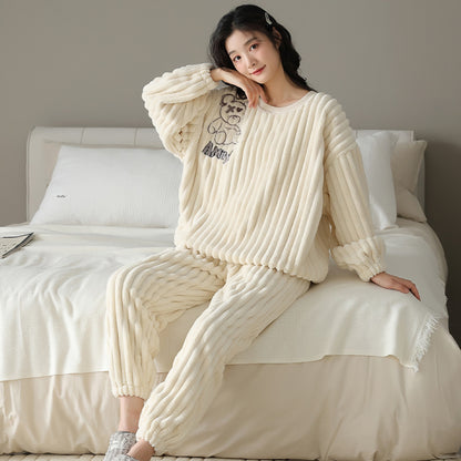 Cozy Ladies Loungewear Pajamas Set