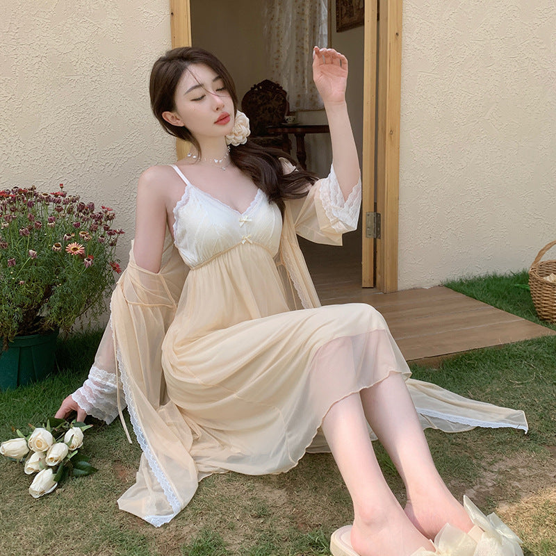 Nightwear Set with Padded Bra 100% Polyester